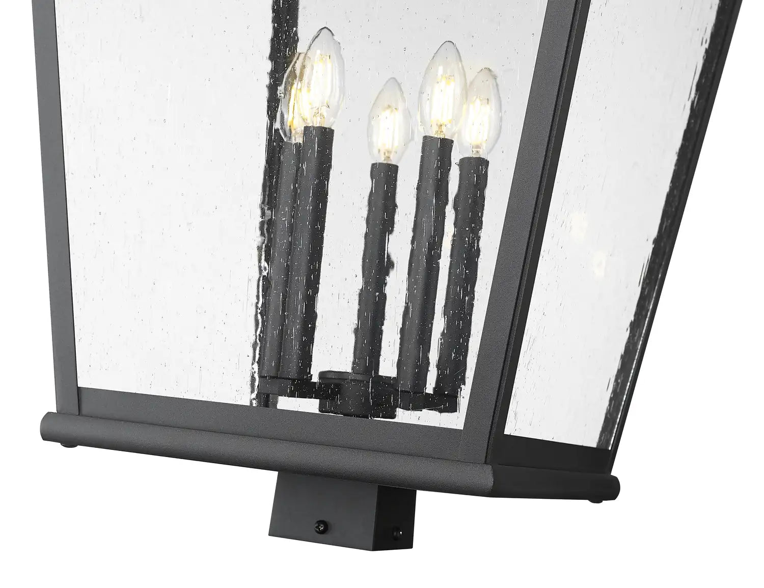 Z-LITE RAPHAEL OUTDOOR POST MOUNT FIXTURE | 5029PHXXLS-BK - Post