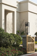 Z-LITE LUCA OUTDOOR PIER MOUNTED FIXTURE | 517PHB-533PM-BK-LED - Post