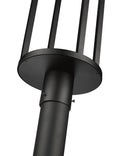 Z-LITE LUCA OUTDOOR POST MOUNTED FIXTURE | 517PHB-567P-BK-LED - Post