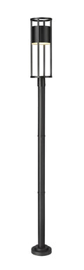 Z-LITE LUCA OUTDOOR POST MOUNTED FIXTURE | 517PHB-567P-BK-LED - Post