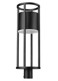 Z-LITE LUCA OUTDOOR POST MOUNT FIXTURE | 517PHB-BK-LED - Post