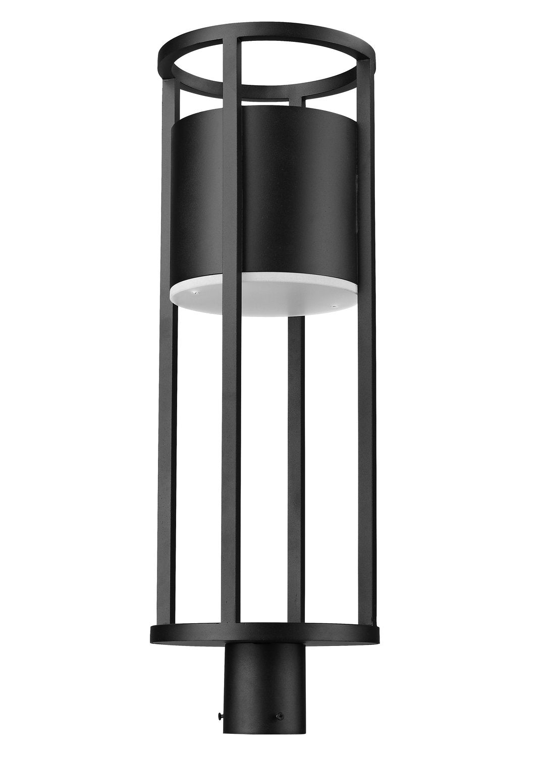 Z-LITE LUCA OUTDOOR POST MOUNT FIXTURE | 517PHB-BK-LED - Post