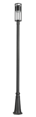 Z-LITE LUCA OUTDOOR POST MOUNTED FIXTURE | 517PHM-519P-BK-LED - Post