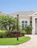 Z-LITE LUCA OUTDOOR POST MOUNTED FIXTURE | 517PHM-519P-BK-LED - Post