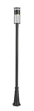 Z-LITE LUCA OUTDOOR POST MOUNTED FIXTURE | 517PHM-519P-BK-LED - Post