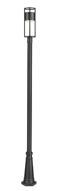 Z-LITE LUCA OUTDOOR POST MOUNTED FIXTURE | 517PHM-519P-BK-LED - Post