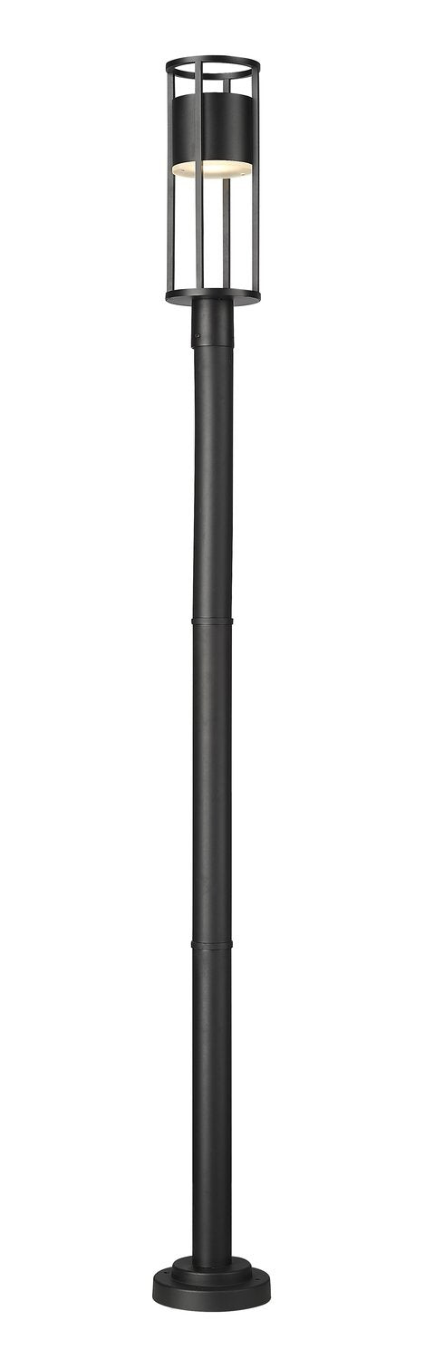 Z-LITE LUCA OUTDOOR POST MOUNTED FIXTURE | 517PHM-567P-BK-LED - Post