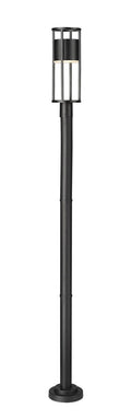 Z-LITE LUCA OUTDOOR POST MOUNTED FIXTURE | 517PHM-567P-BK-LED - Post