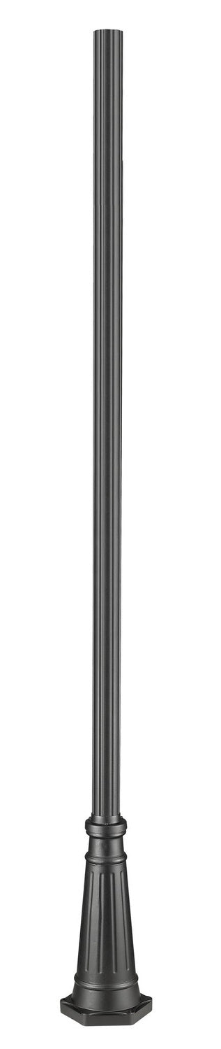 Z-LITE OUTDOOR POST OUTDOOR POSTS + HARDWARE | 519P-BK - Post