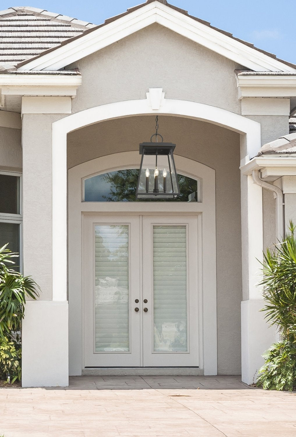Z-LITE, BROUGHTON OUTDOOR CHAIN MOUNT CEILING FIXTURE, OUTDOOR CEILING LIGHTS