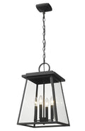 Z-LITE, BROUGHTON OUTDOOR CHAIN MOUNT CEILING FIXTURE, OUTDOOR CEILING LIGHTS