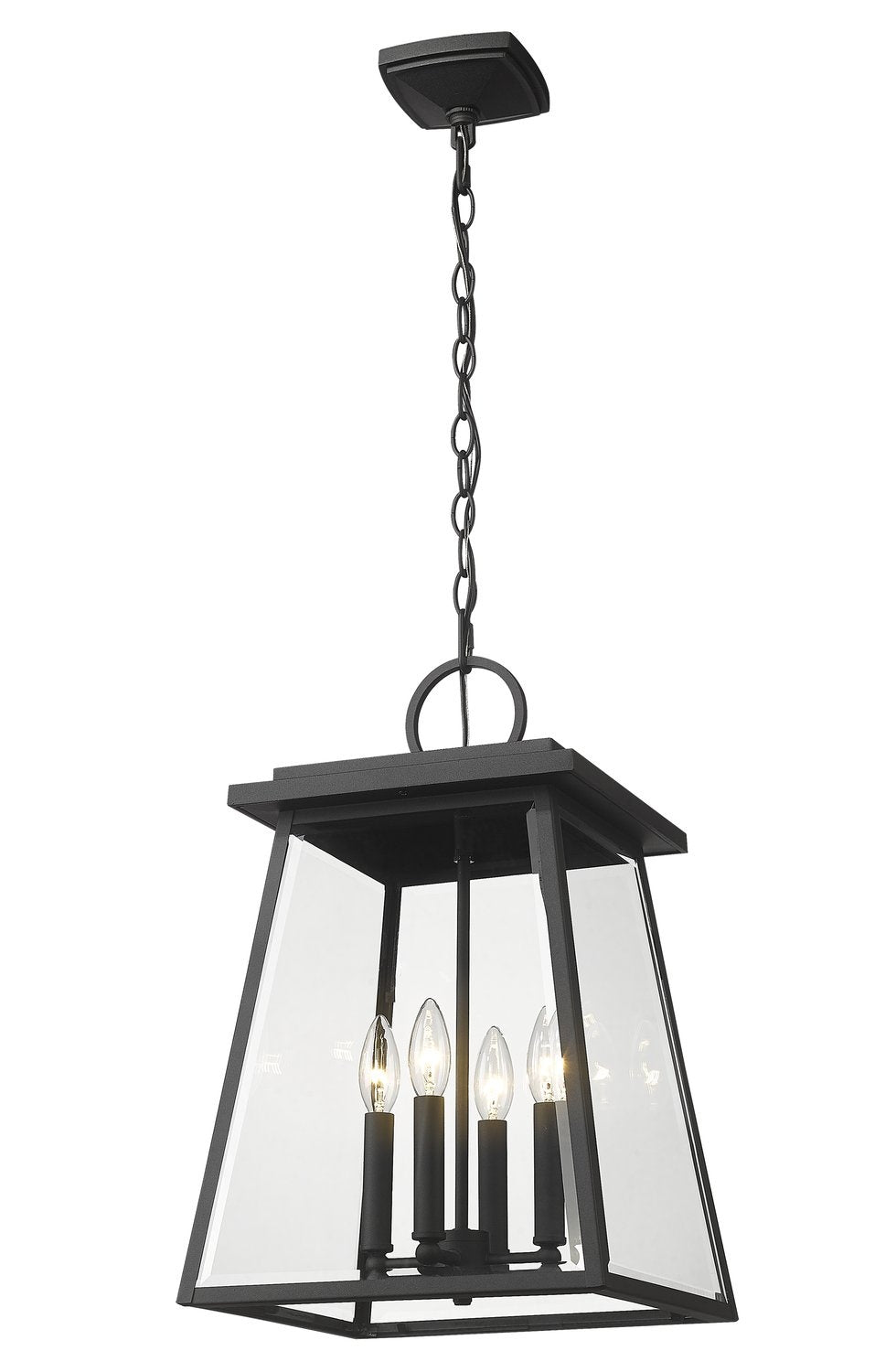 Z-LITE, BROUGHTON OUTDOOR CHAIN MOUNT CEILING FIXTURE, OUTDOOR CEILING LIGHTS