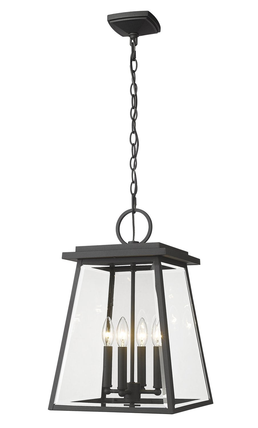Z-LITE, BROUGHTON OUTDOOR CHAIN MOUNT CEILING FIXTURE, OUTDOOR CEILING LIGHTS