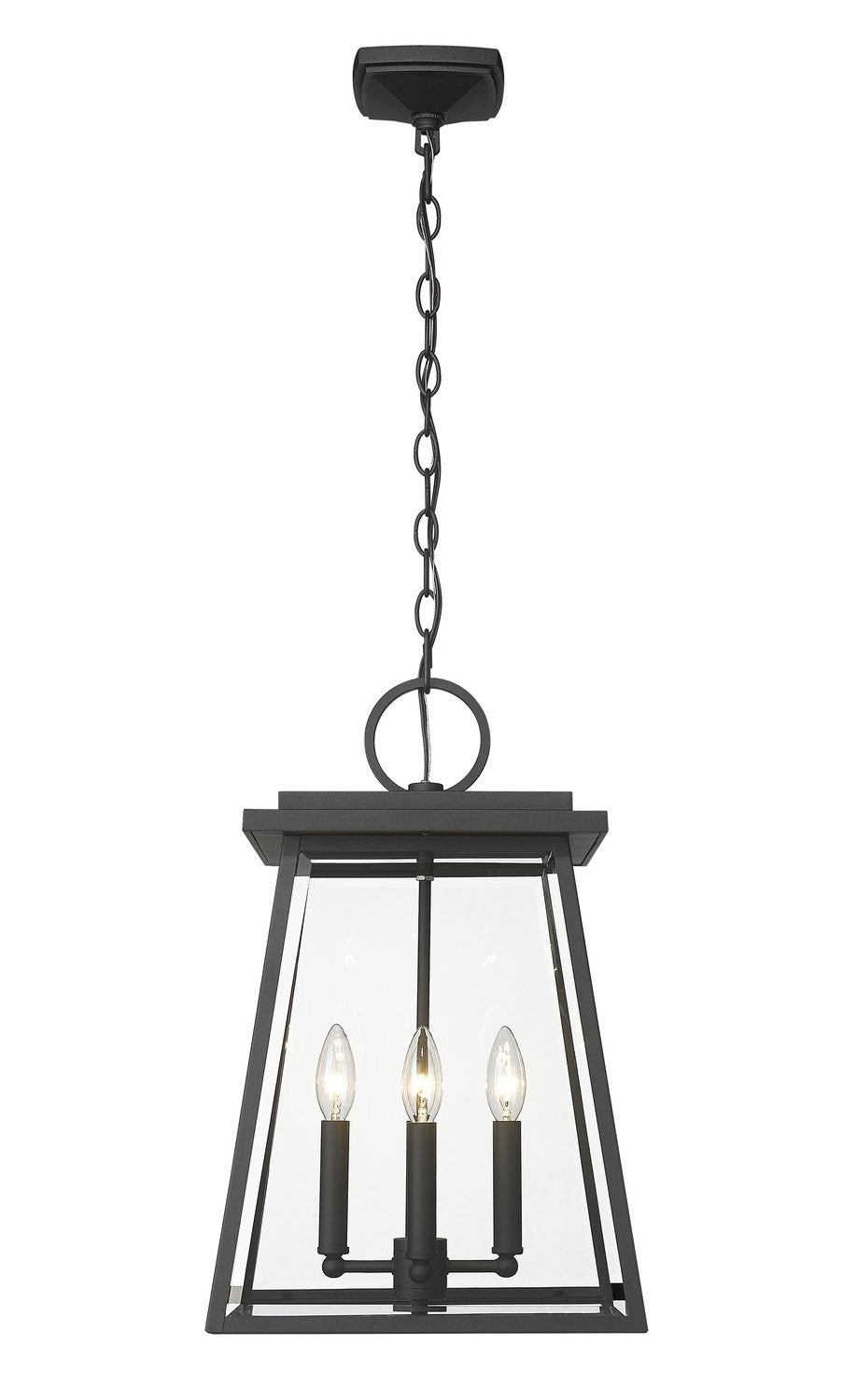 Z-LITE, BROUGHTON OUTDOOR CHAIN MOUNT CEILING FIXTURE, OUTDOOR CEILING LIGHTS
