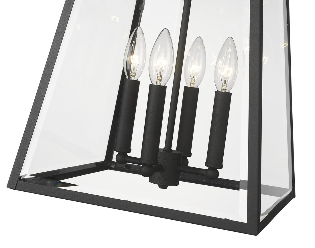 Z-LITE, BROUGHTON OUTDOOR CHAIN MOUNT CEILING FIXTURE, OUTDOOR CEILING LIGHTS