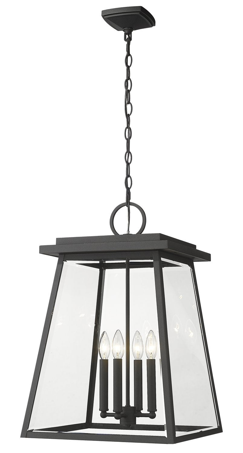 Z-LITE, BROUGHTON OUTDOOR CHAIN MOUNT CEILING FIXTURE, OUTDOOR CEILING LIGHTS