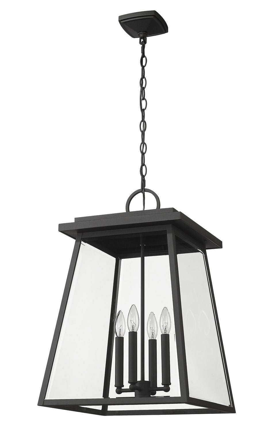 Z-LITE, BROUGHTON OUTDOOR CHAIN MOUNT CEILING FIXTURE, OUTDOOR CEILING LIGHTS