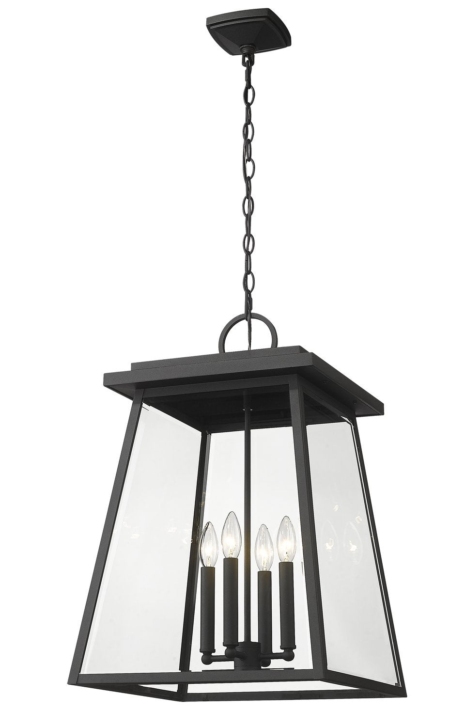 Z-LITE, BROUGHTON OUTDOOR CHAIN MOUNT CEILING FIXTURE, OUTDOOR CEILING LIGHTS