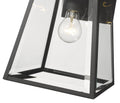 Z-LITE, BROUGHTON OUTDOOR WALL LIGHT, OUTDOOR WALL LIGHTS