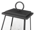 Z-LITE BROUGHTON OUTDOOR POST MOUNT FIXTURE | 521PHBR-BK - Post
