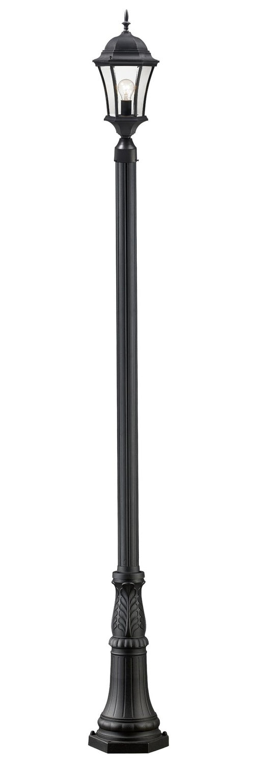 Z-LITE WAKEFIELD OUTDOOR POST MOUNTED FIXTURE | 522PHM-518P-BK - Post