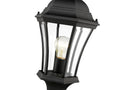 Z-LITE WAKEFIELD OUTDOOR PIER MOUNTED FIXTURE | 522PHM-553PM-BK - Post