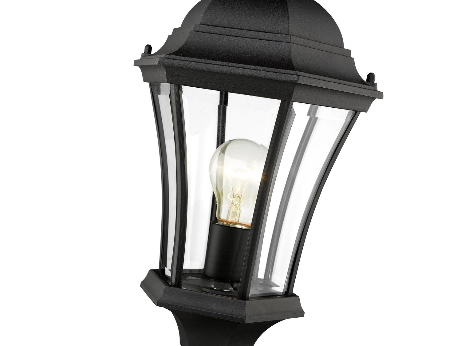 Z-LITE WAKEFIELD OUTDOOR PIER MOUNTED FIXTURE | 522PHM-553PM-BK - Post