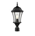 Z-LITE WAKEFIELD OUTDOOR POST MOUNT FIXTURE | 522PHM-BK - Post
