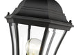 Z-LITE WAKEFIELD OUTDOOR POST MOUNT FIXTURE | 522PHM-BK - Post