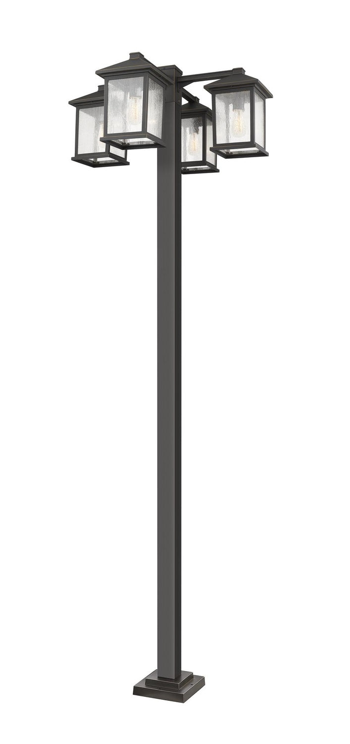 Z-LITE PORTLAND OUTDOOR POST MOUNTED FIXTURE | 531-4-536P-ORB - Post