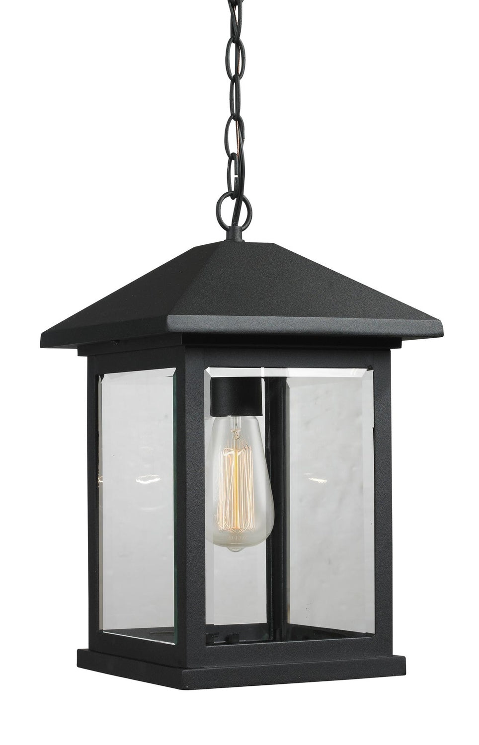 Z-LITE, PORTLAND OUTDOOR CHAIN MOUNT CEILING FIXTURE, OUTDOOR CEILING LIGHTS