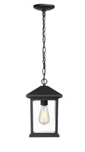 Z-LITE, PORTLAND OUTDOOR CHAIN MOUNT CEILING FIXTURE, OUTDOOR CEILING LIGHTS