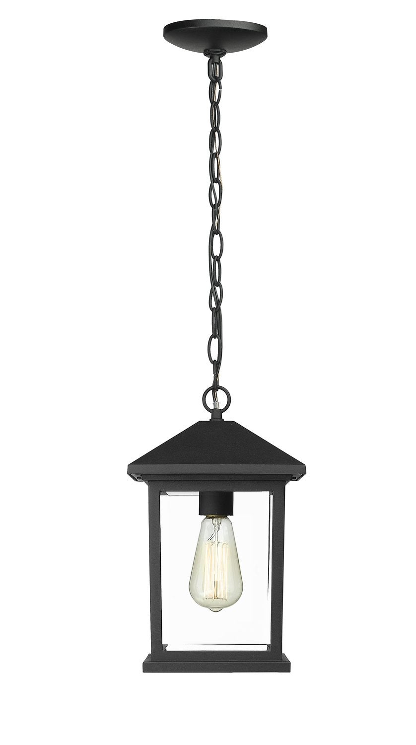 Z-LITE, PORTLAND OUTDOOR CHAIN MOUNT CEILING FIXTURE, OUTDOOR CEILING LIGHTS