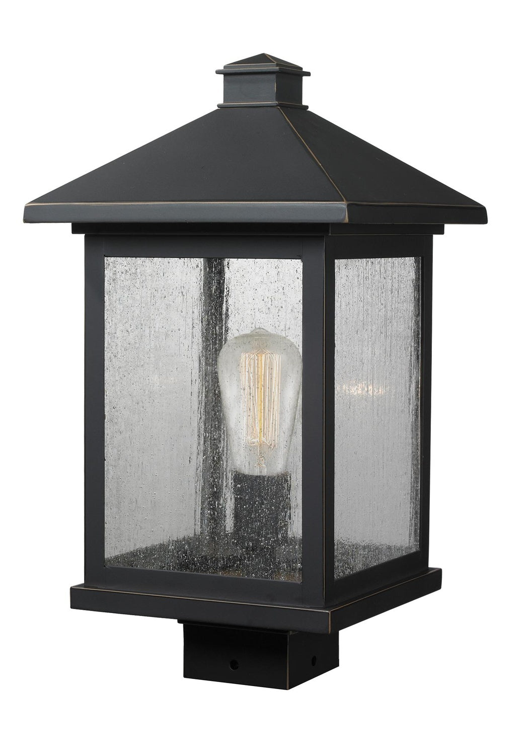 Z-LITE PORTLAND OUTDOOR POST MOUNT FIXTURE | 531PHBS-ORB - Post