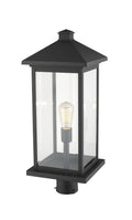 Z-LITE PORTLAND OUTDOOR POST MOUNT FIXTURE | 531PHBXLR-BK - Post