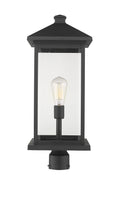 Z-LITE PORTLAND OUTDOOR POST MOUNT FIXTURE | 531PHBXLR-BK - Post