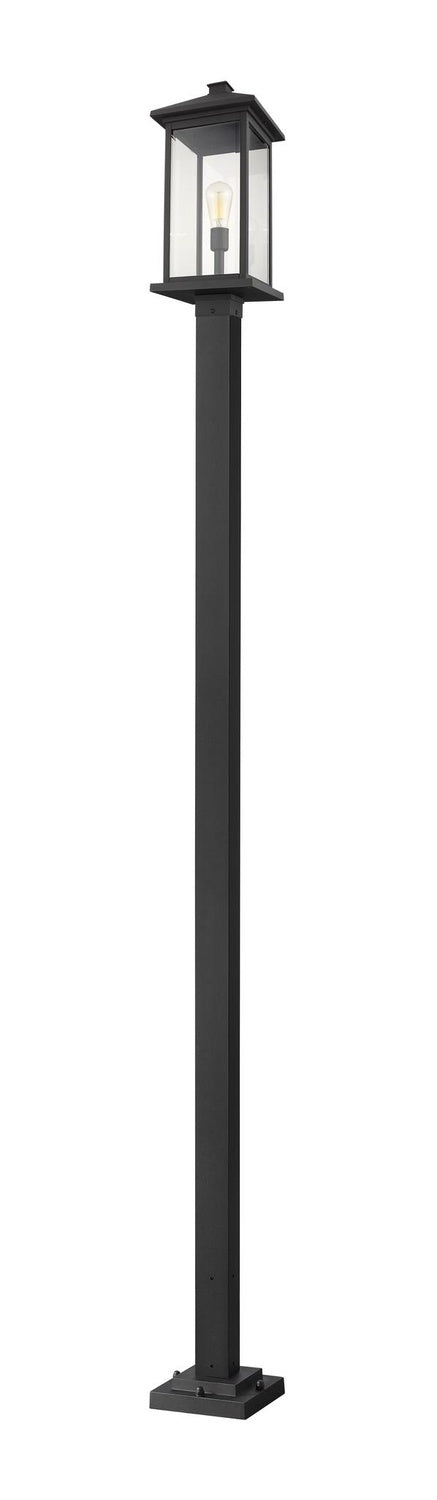 Z-LITE PORTLAND OUTDOOR POST MOUNTED FIXTURE | 531PHBXLS-536P-BK - Post