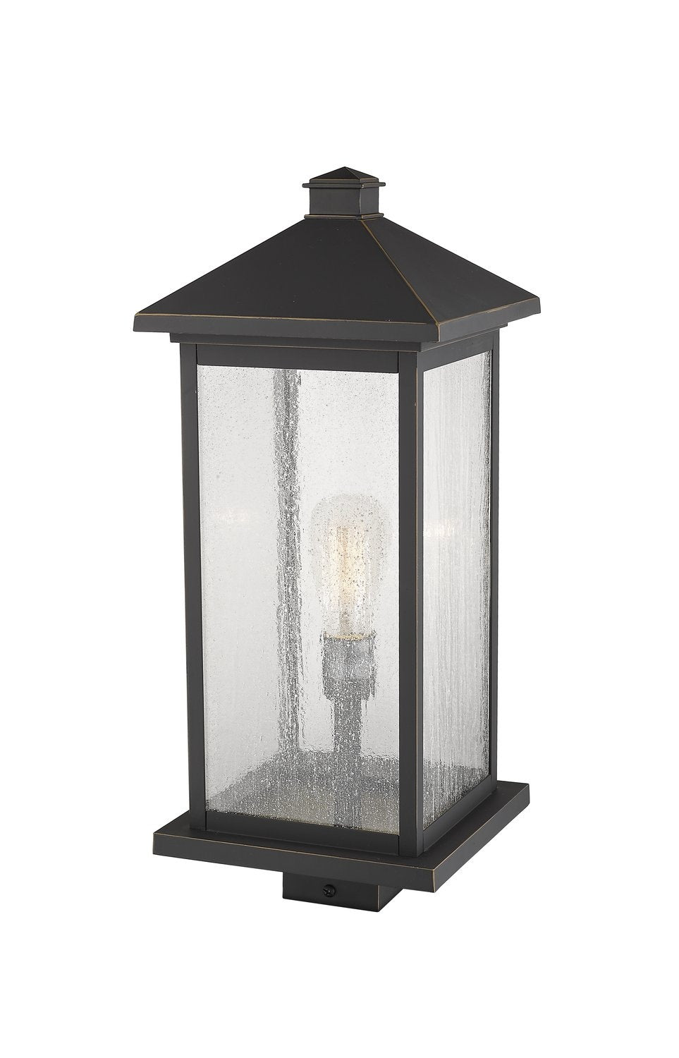 Z-LITE PORTLAND OUTDOOR POST MOUNT FIXTURE | 531PHBXLS-ORB - Post