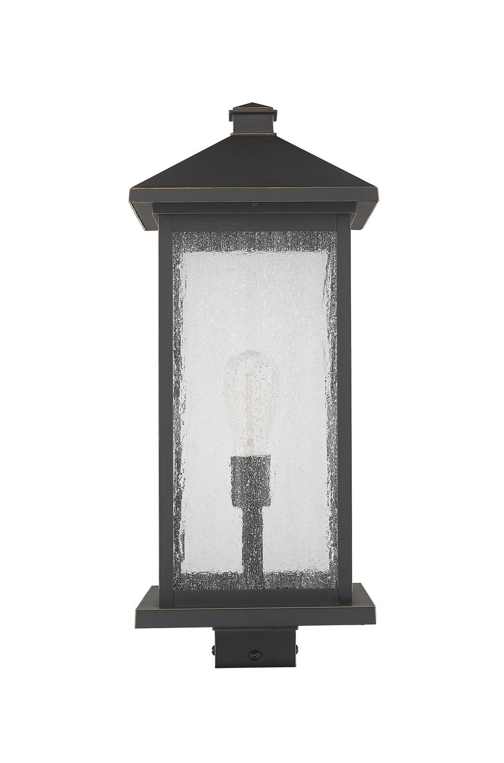 Z-LITE PORTLAND OUTDOOR POST MOUNT FIXTURE | 531PHBXLS-ORB - Post