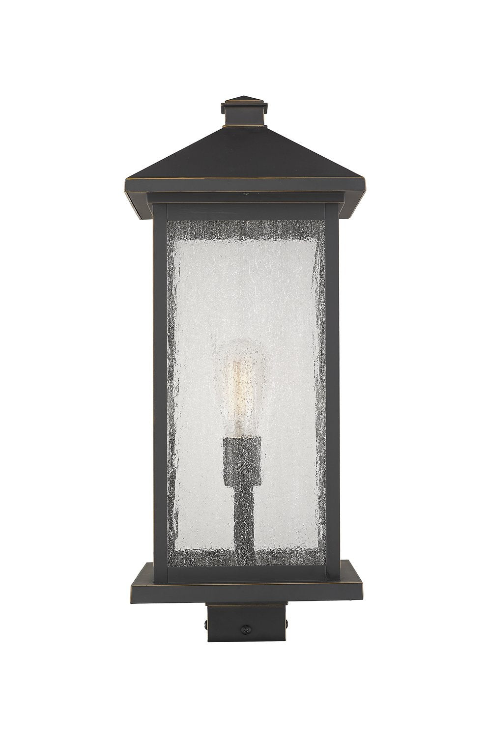 Z-LITE PORTLAND OUTDOOR POST MOUNT FIXTURE | 531PHBXLS-ORB - Post