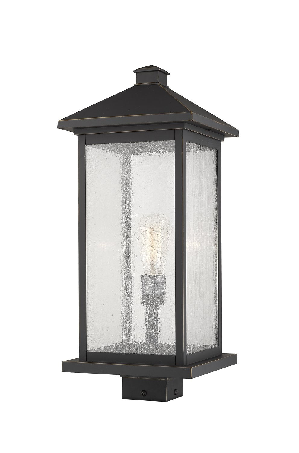 Z-LITE PORTLAND OUTDOOR POST MOUNT FIXTURE | 531PHBXLS-ORB - Post