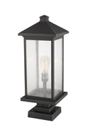 Z-LITE PORTLAND OUTDOOR PIER MOUNTED FIXTURE | 531PHBXLS-SQPM-ORB