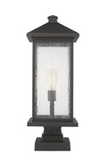 Z-LITE PORTLAND OUTDOOR PIER MOUNTED FIXTURE | 531PHBXLS-SQPM-ORB