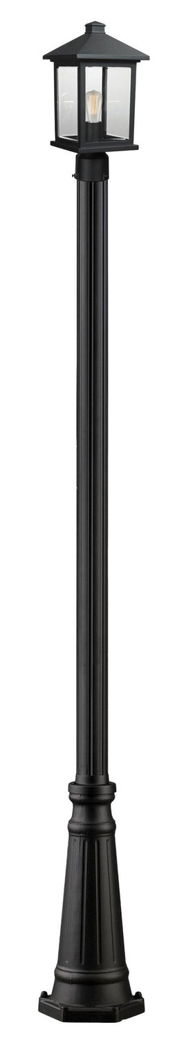 Z-LITE PORTLAND OUTDOOR POST MOUNTED FIXTURE | 531PHMR-519P-BK - Post