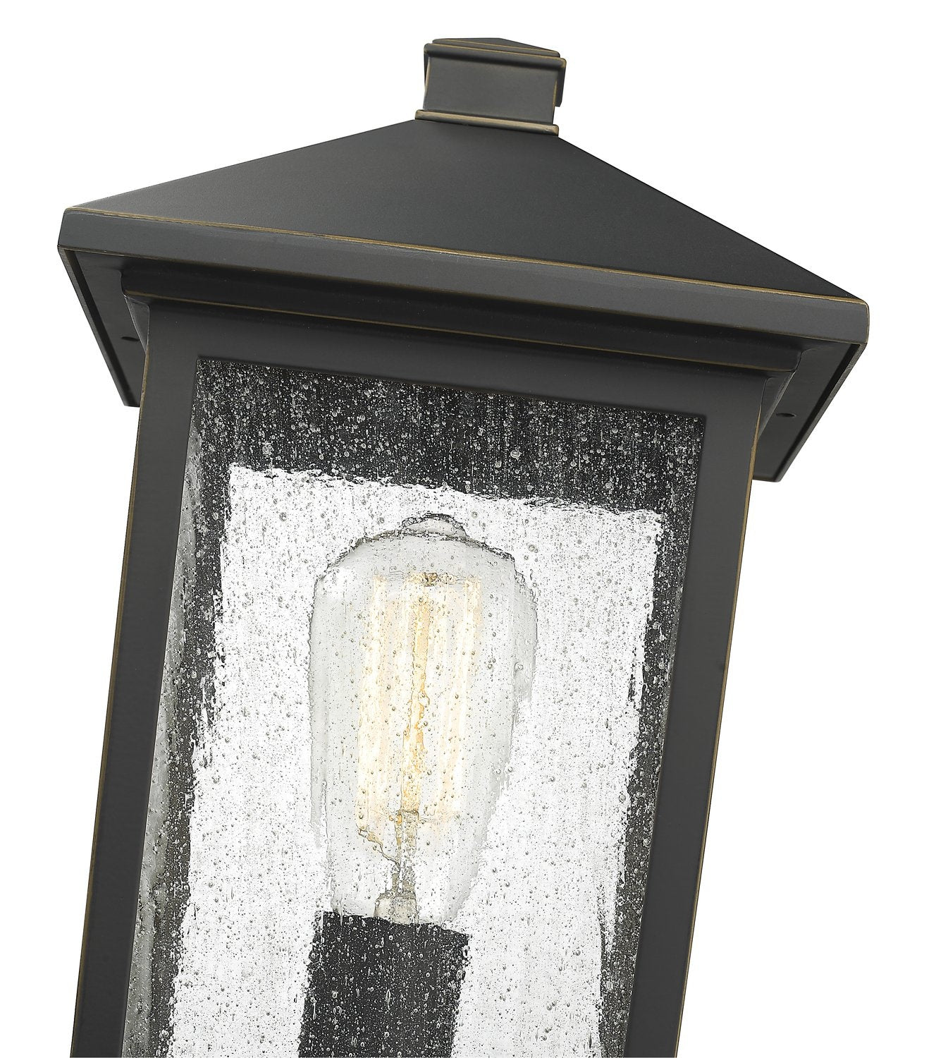 Z-LITE PORTLAND OUTDOOR PIER MOUNTED FIXTURE | 531PHMR-533PM-ORB - Post