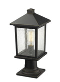 Z-LITE PORTLAND OUTDOOR PIER MOUNTED FIXTURE | 531PHMR-533PM-ORB - Post