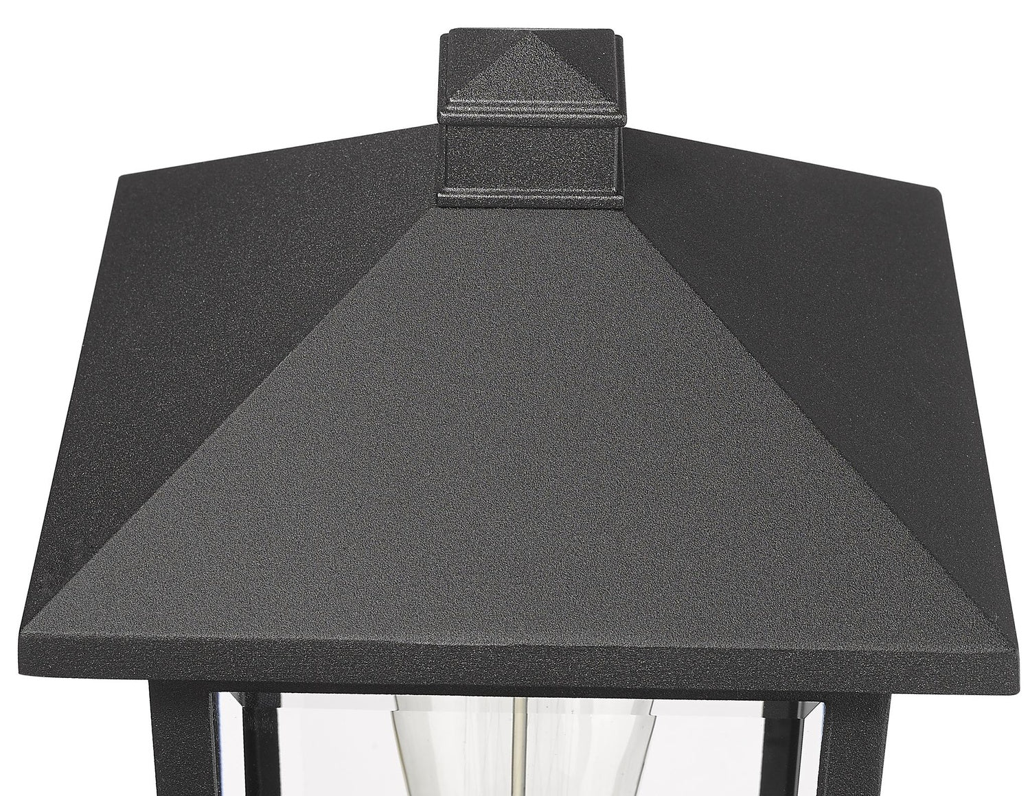 Z-LITE PORTLAND OUTDOOR POST MOUNT FIXTURE | 531PHMR-BK - Post