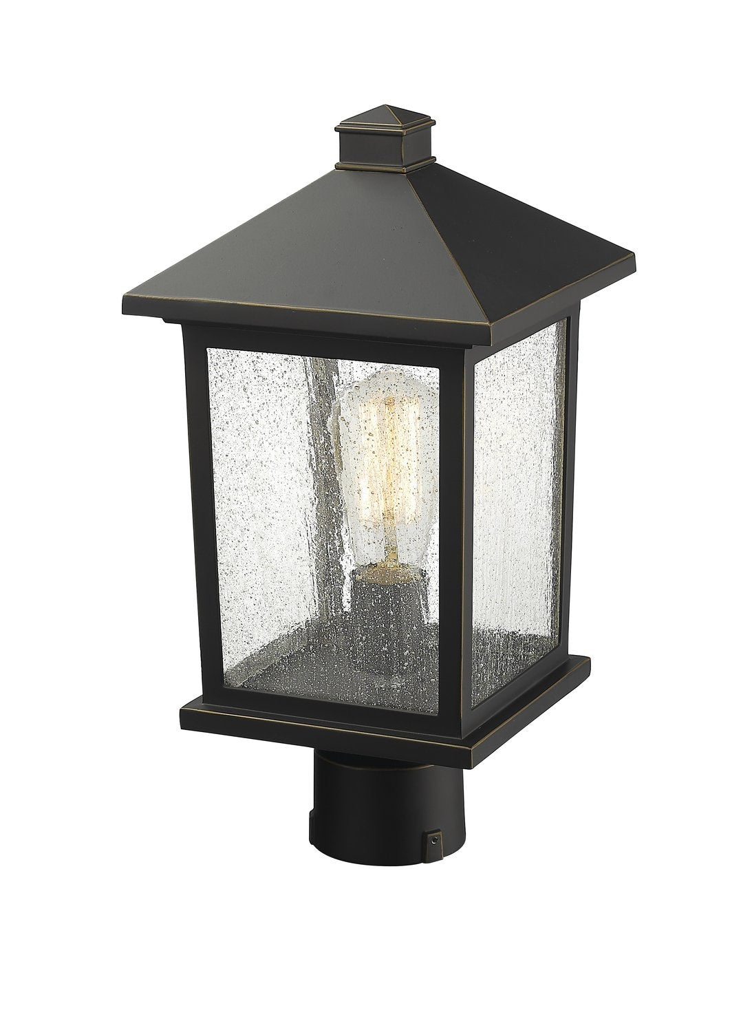 Z-LITE PORTLAND OUTDOOR POST MOUNT FIXTURE | 531PHMR-ORB - Post