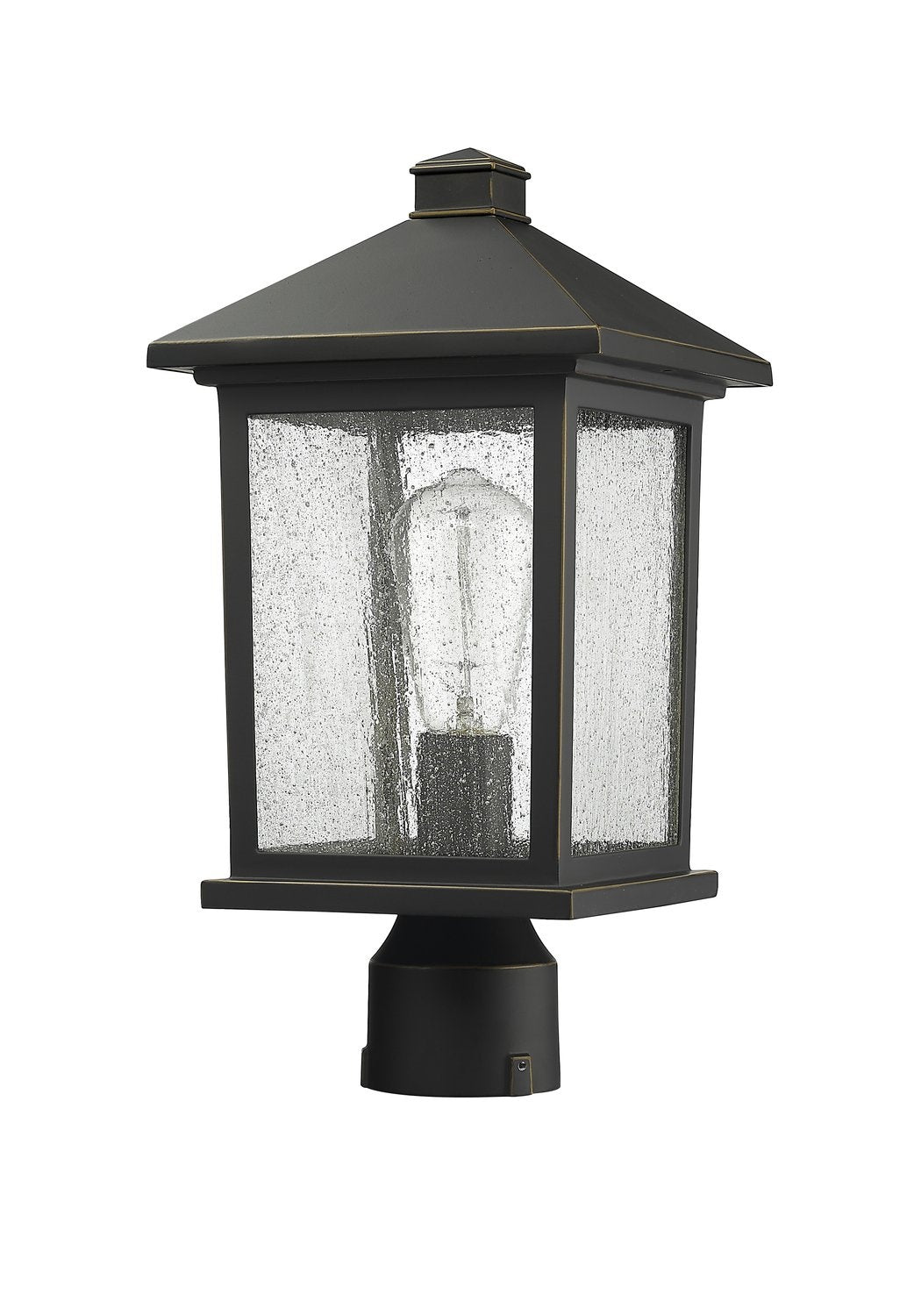 Z-LITE PORTLAND OUTDOOR POST MOUNT FIXTURE | 531PHMR-ORB - Post