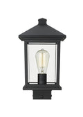 Z-LITE PORTLAND OUTDOOR POST MOUNT FIXTURE | 531PHMS-BK - Post